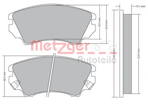 METZGER 1170221 Тормозные колодки для CHEVROLET CAMARO (Шевроле Cамаро) METZGER 1170221 Тормозные колодки для CHEVROLET CAMARO (Шевроле Cамаро)