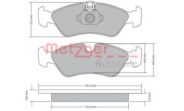 METZGER 1170235 Тормозные колодки для DAEWOO (Дэу) METZGER 1170235 Тормозные колодки для DAEWOO (Дэу)