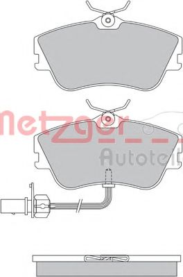 METZGER 1170376 Тормозные колодки для VOLKSWAGEN T4 CARAVELLE (Фольксваген Т4 cараvэллэ) METZGER 1170376 Тормозные колодки для VOLKSWAGEN T4 CARAVELLE (Фольксваген Т4 cараvэллэ)