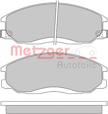 METZGER 1170402 Тормозные колодки для SSANGYONG KYRON (Сан-янг/санянг Кайрон) METZGER 1170402 Тормозные колодки для SSANGYONG KYRON (Сан-янг/санянг Кайрон)