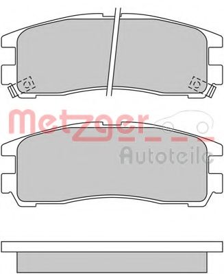 METZGER 1170413 Тормозные колодки для MITSUBISHI SIGMA (Митсубиши/митсубиси Сигма) METZGER 1170413 Тормозные колодки для MITSUBISHI SIGMA (Митсубиши/митсубиси Сигма)