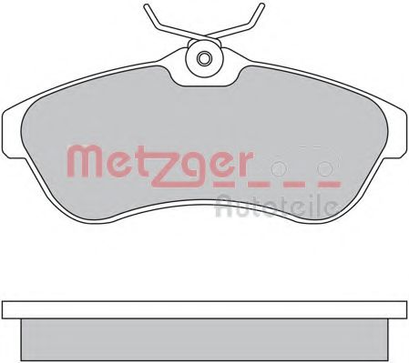 METZGER 1170438 Тормозные колодки для CITROëN (Cитроëн) METZGER 1170438 Тормозные колодки для CITROëN (Cитроëн)