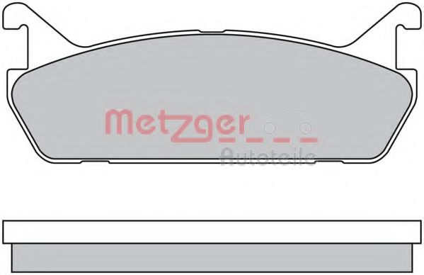 METZGER 1170448 Тормозные колодки для MAZDA (Мазда) METZGER 1170448 Тормозные колодки для MAZDA (Мазда)