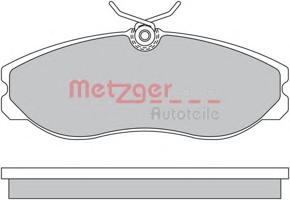 METZGER 1170451 Тормозные колодки для NISSAN (Ниссан) METZGER 1170451 Тормозные колодки для NISSAN (Ниссан)