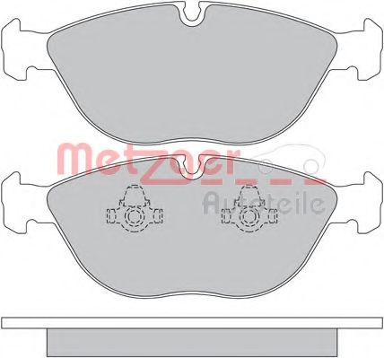METZGER 1170454 Тормозные колодки для VOLKSWAGEN (Фольксваген) METZGER 1170454 Тормозные колодки для VOLKSWAGEN (Фольксваген)