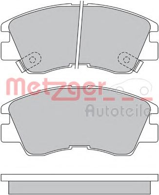 METZGER 1170600 Тормозные колодки для MITSUBISHI COLT/RODEO (Митсубиши/митсубиси Cолт/родэо) METZGER 1170600 Тормозные колодки для MITSUBISHI COLT/RODEO (Митсубиши/митсубиси Cолт/родэо)