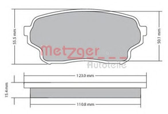 METZGER 1170669 Тормозные колодки для SUZUKI GRAND NOMADE II (Сузуки Гранд номадэ 2) METZGER 1170669 Тормозные колодки для SUZUKI GRAND NOMADE II (Сузуки Гранд номадэ 2)