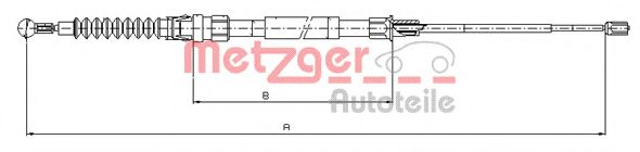 METZGER 10.7518 Трос, стояночная тормозная система для SEAT ALTEA (Сеат Алтэа) METZGER 10.7518 Трос, стояночная тормозная система для SEAT ALTEA (Сеат Алтэа)