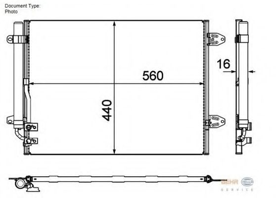 MAGNETI MARELLI 350203697000 Конденсатор, кондиционер для BMW 7 (Бмв 7) MAGNETI MARELLI 350203697000 Конденсатор, кондиционер для BMW 7 (Бмв 7)