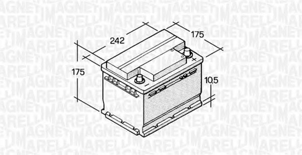 MAGNETI MARELLI 067129000003 Стартерная аккумуляторная батарея для VOLKSWAGEN CADDY I (Фольксваген Cаддъ и) MAGNETI MARELLI 067129000003 Стартерная аккумуляторная батарея для VOLKSWAGEN CADDY I (Фольксваген Cаддъ и)