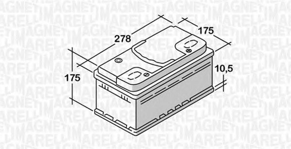 MAGNETI MARELLI 068065054030 Стартерная аккумуляторная батарея; Стартерная аккумуляторная батарея для AUDI CABRIOLET (Ауди Cабриолэт) MAGNETI MARELLI 068065054030 Стартерная аккумуляторная батарея; Стартерная аккумуляторная батарея для AUDI CABRIOLET (Ауди Cабриолэт)