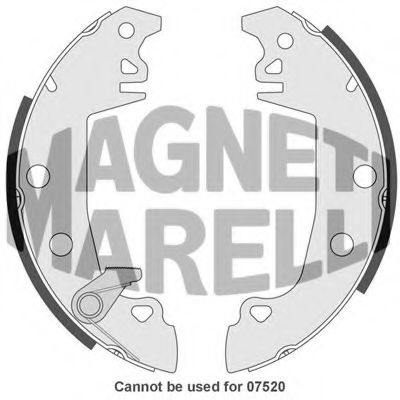 MAGNETI MARELLI 360219192100 Тормозные колодки 