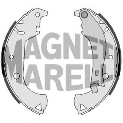 MAGNETI MARELLI 360219198293 Тормозные колодки для FIAT (Фиат) MAGNETI MARELLI 360219198293 Тормозные колодки для FIAT (Фиат)