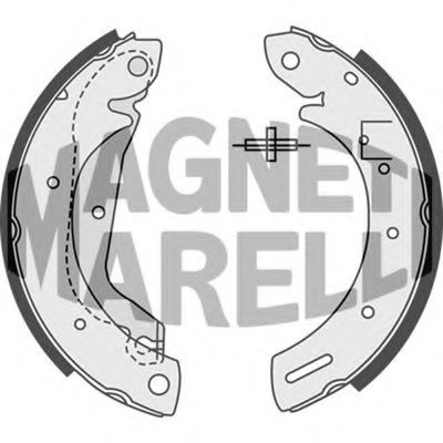 MAGNETI MARELLI 360219198358 Тормозные колодки для NISSAN (Ниссан) MAGNETI MARELLI 360219198358 Тормозные колодки для NISSAN (Ниссан)
