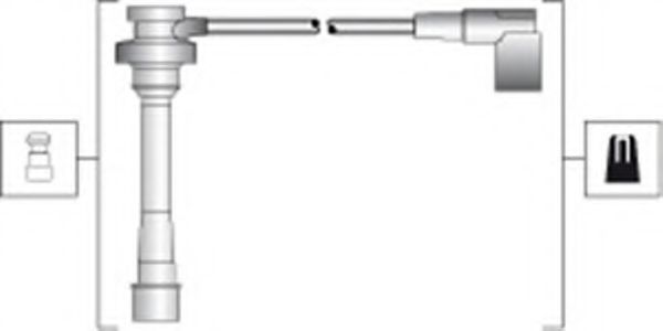 MAGNETI MARELLI 941318111306 Комплект проводов зажигания для CHERY (Чери) MAGNETI MARELLI 941318111306 Комплект проводов зажигания для CHERY (Чери)