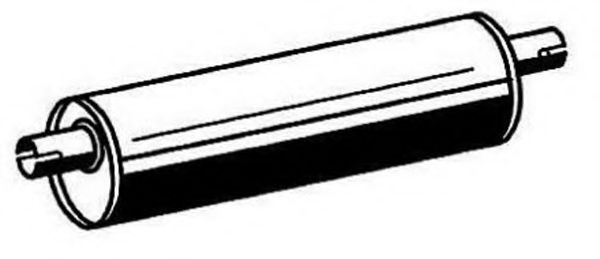 MAGNETI MARELLI 391338015084 Средний конечный глушитель ОГ 