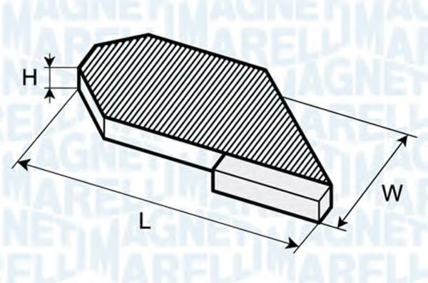 MAGNETI MARELLI 350203062680 Фильтр, воздух во внутренном пространстве для RENAULT (Рено) MAGNETI MARELLI 350203062680 Фильтр, воздух во внутренном пространстве для RENAULT (Рено)