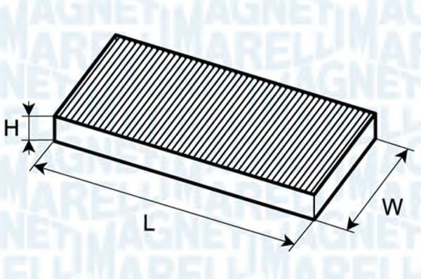 MAGNETI MARELLI 350203063110 Фильтр, воздух во внутренном пространстве для OPEL VITA B (Опель Vита б) MAGNETI MARELLI 350203063110 Фильтр, воздух во внутренном пространстве для OPEL VITA B (Опель Vита б)