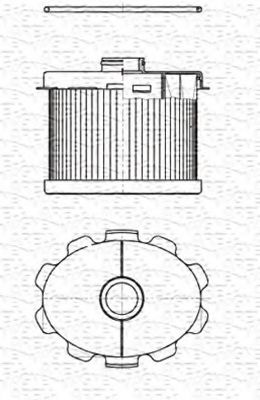 MAGNETI MARELLI 213908503000 Топливный фильтр для PEUGEOT 206 (Пежо 206) MAGNETI MARELLI 213908503000 Топливный фильтр для PEUGEOT 206 (Пежо 206)
