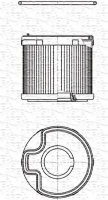 MAGNETI MARELLI 213908505000 Топливный фильтр для PEUGEOT 307 SW (Пежо 307 св) MAGNETI MARELLI 213908505000 Топливный фильтр для PEUGEOT 307 SW (Пежо 307 св)