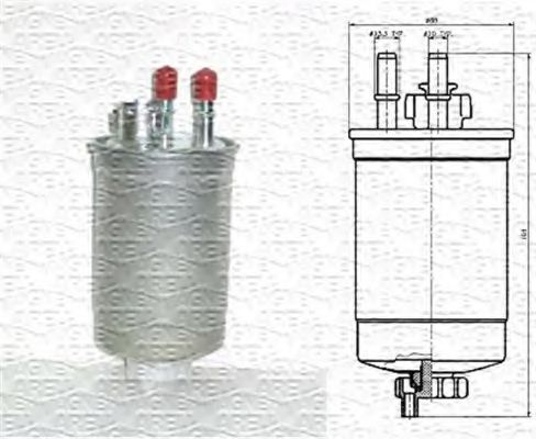 MAGNETI MARELLI 213908583000 Топливный фильтр для FORD NEO CONNECT (Форд Нэо cоннэcт) MAGNETI MARELLI 213908583000 Топливный фильтр для FORD NEO CONNECT (Форд Нэо cоннэcт)