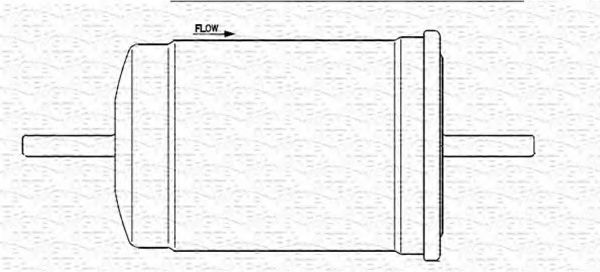 MAGNETI MARELLI 213908203100 Топливный фильтр для FORD ESCORT V (Форд Эскорт 5) MAGNETI MARELLI 213908203100 Топливный фильтр для FORD ESCORT V (Форд Эскорт 5)