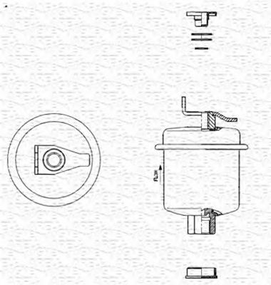 MAGNETI MARELLI 213908720000 Топливный фильтр для HONDA LEGEND III (Хонда Лэгэнд 3) MAGNETI MARELLI 213908720000 Топливный фильтр для HONDA LEGEND III (Хонда Лэгэнд 3)
