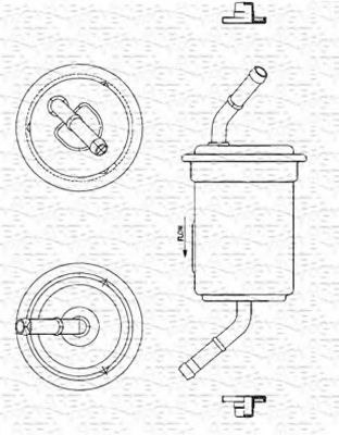 MAGNETI MARELLI 213908907800 Топливный фильтр для KIA MENTOR (Киа Мэнтор) MAGNETI MARELLI 213908907800 Топливный фильтр для KIA MENTOR (Киа Мэнтор)