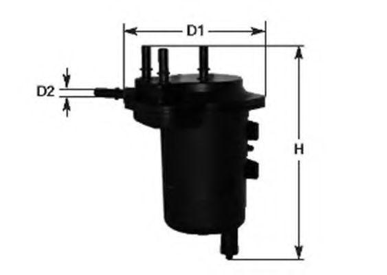 MAGNETI MARELLI 152071760666 Топливный фильтр для NISSAN CUBE (Ниссан Cубэ) MAGNETI MARELLI 152071760666 Топливный фильтр для NISSAN CUBE (Ниссан Cубэ)