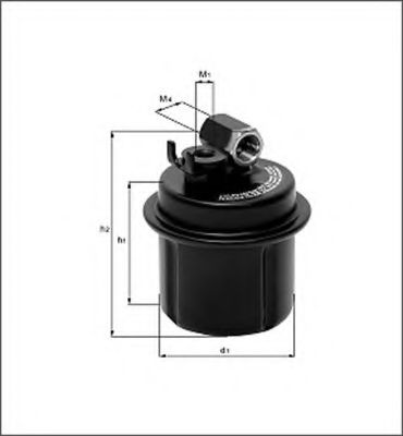 MAGNETI MARELLI 154098617330 Топливный фильтр для ROVER 400 (Ровер 400) MAGNETI MARELLI 154098617330 Топливный фильтр для ROVER 400 (Ровер 400)