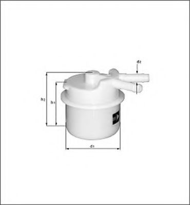 MAGNETI MARELLI 154096317550 Топливный фильтр для SUBARU (Субару) MAGNETI MARELLI 154096317550 Топливный фильтр для SUBARU (Субару)
