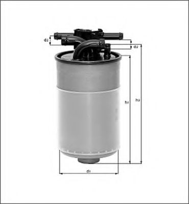 MAGNETI MARELLI 154098092940 Топливный фильтр для AUDI ALLROAD (Ауди Аллроад) MAGNETI MARELLI 154098092940 Топливный фильтр для AUDI ALLROAD (Ауди Аллроад)