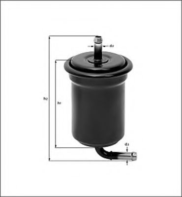 MAGNETI MARELLI 154096312270 Топливный фильтр для MAZDA 626 III (Мазда 626 3) MAGNETI MARELLI 154096312270 Топливный фильтр для MAZDA 626 III (Мазда 626 3)