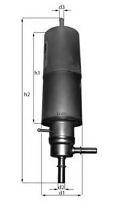 MAGNETI MARELLI 154068243040 Топливный фильтр для MERCEDES-BENZ M-CLASS (Мэрcэдэс-бэнз М-cласс) MAGNETI MARELLI 154068243040 Топливный фильтр для MERCEDES-BENZ M-CLASS (Мэрcэдэс-бэнз М-cласс)