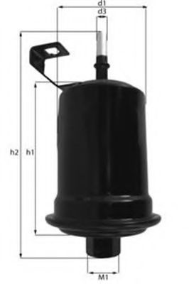 MAGNETI MARELLI 154703504240 Топливный фильтр для TOYOTA PICNIC (Тойота/тоета Пикник) MAGNETI MARELLI 154703504240 Топливный фильтр для TOYOTA PICNIC (Тойота/тоета Пикник)