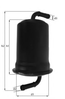 MAGNETI MARELLI 154703504080 Топливный фильтр для MAZDA 121 METRO (Мазда 121 мэтро) MAGNETI MARELLI 154703504080 Топливный фильтр для MAZDA 121 METRO (Мазда 121 мэтро)