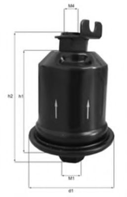 MAGNETI MARELLI 154703504100 Топливный фильтр для TOYOTA RAV 4 I (Тойота/тоета Рав 4 1) MAGNETI MARELLI 154703504100 Топливный фильтр для TOYOTA RAV 4 I (Тойота/тоета Рав 4 1)