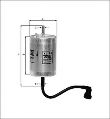 MAGNETI MARELLI 154096019230 Топливный фильтр для PORSCHE CAYMAN (Порше Cаъман) MAGNETI MARELLI 154096019230 Топливный фильтр для PORSCHE CAYMAN (Порше Cаъман)