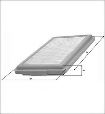 MAGNETI MARELLI 154081100410 Воздушный фильтр для PEUGEOT (Пежо) MAGNETI MARELLI 154081100410 Воздушный фильтр для PEUGEOT (Пежо)