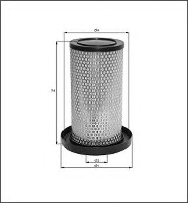 MAGNETI MARELLI 154087534440 Воздушный фильтр для PEUGEOT (Пежо) MAGNETI MARELLI 154087534440 Воздушный фильтр для PEUGEOT (Пежо)