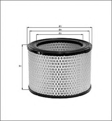 MAGNETI MARELLI 154081412440 Воздушный фильтр для CITROËN XANTIA (CитроËн Ксантиа) MAGNETI MARELLI 154081412440 Воздушный фильтр для CITROËN XANTIA (CитроËн Ксантиа)