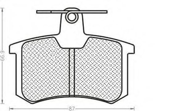 MAGNETI MARELLI 430216170925 Тормозные колодки для ALFA ROMEO RZ (Альфа ромео Рз) MAGNETI MARELLI 430216170925 Тормозные колодки для ALFA ROMEO RZ (Альфа ромео Рз)