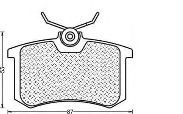 MAGNETI MARELLI 430216171256 Тормозные колодки для VOLKSWAGEN (Фольксваген) MAGNETI MARELLI 430216171256 Тормозные колодки для VOLKSWAGEN (Фольксваген)
