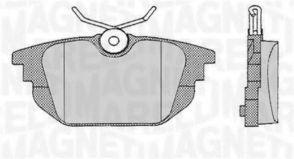 MAGNETI MARELLI 363916060106 Тормозные колодки для FIAT TEMPRA (Фиат Тэмпра) MAGNETI MARELLI 363916060106 Тормозные колодки для FIAT TEMPRA (Фиат Тэмпра)