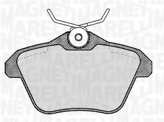 MAGNETI MARELLI 363916060111 Тормозные колодки для LANCIA KAPPA SW (Лансиа/лянча Каппа св) MAGNETI MARELLI 363916060111 Тормозные колодки для LANCIA KAPPA SW (Лансиа/лянча Каппа св)
