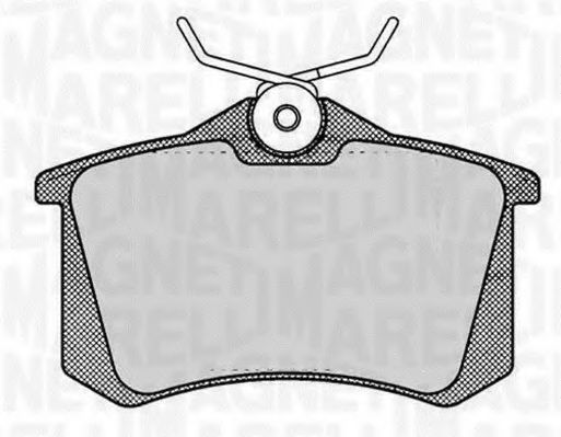 MAGNETI MARELLI 363916060144 Тормозные колодки для SEAT TOLEDO (Сеат Толэдо) MAGNETI MARELLI 363916060144 Тормозные колодки для SEAT TOLEDO (Сеат Толэдо)