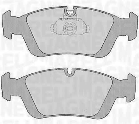 MAGNETI MARELLI 363916060155 Тормозные колодки для BMW (Бмв) MAGNETI MARELLI 363916060155 Тормозные колодки для BMW (Бмв)