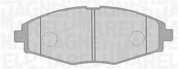 MAGNETI MARELLI 363916060164 Тормозные колодки для DAEWOO MATIZ (Дэу Матиз) MAGNETI MARELLI 363916060164 Тормозные колодки для DAEWOO MATIZ (Дэу Матиз)