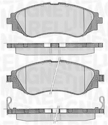 MAGNETI MARELLI 363916060206 Тормозные колодки для DAEWOO KONDOR (Дэу Кондор) MAGNETI MARELLI 363916060206 Тормозные колодки для DAEWOO KONDOR (Дэу Кондор)