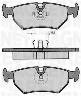 MAGNETI MARELLI 363916060242 Тормозные колодки для JAGUAR VANDEN PLAS (Ягуар Vандэн плас) MAGNETI MARELLI 363916060242 Тормозные колодки для JAGUAR VANDEN PLAS (Ягуар Vандэн плас)